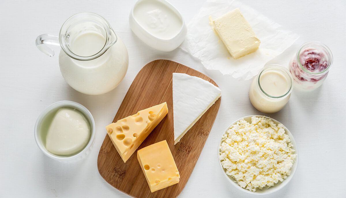 healthy dairy products