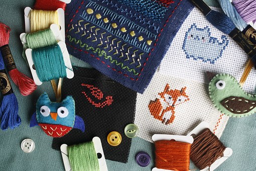 Embroidery, Needlework, Cross-Stitch